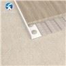 moldura de borde de azulejo de forma curva de aluminio